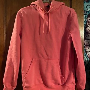 H&M Basic Pink Hoodie Unisex Oversized
